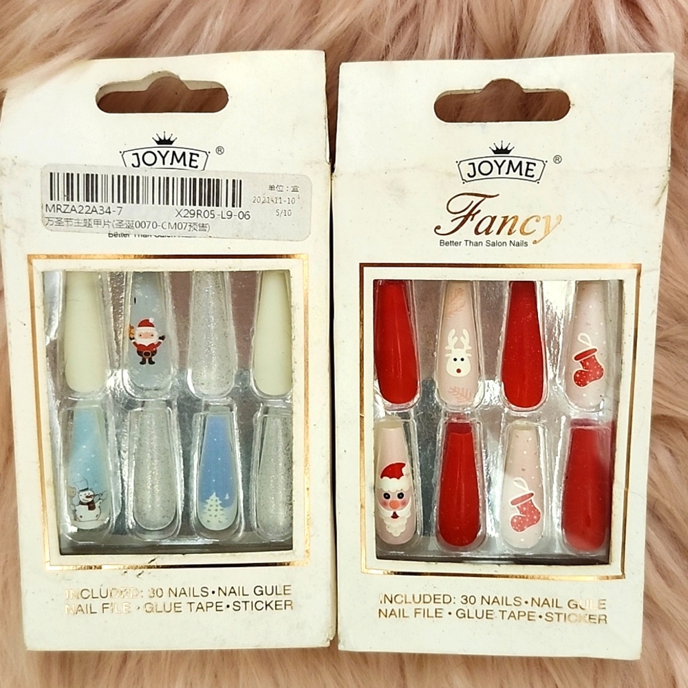 BOGO SALE!! Brand New JOYME HOLIDAY INSPIRED False Nails